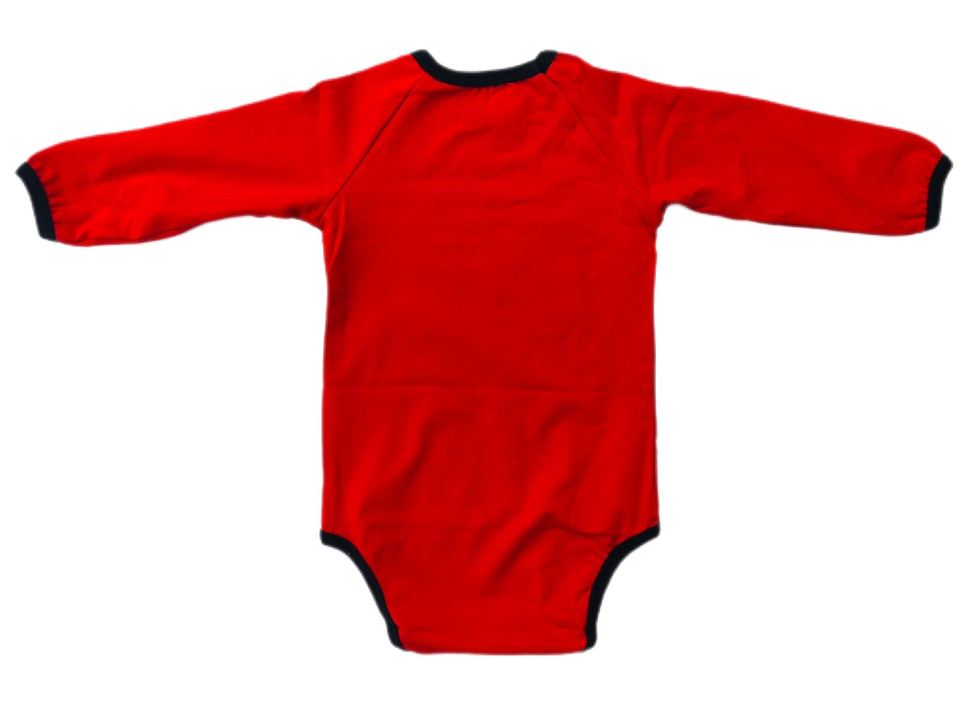 Baby Bodysuit. Personalized. Red