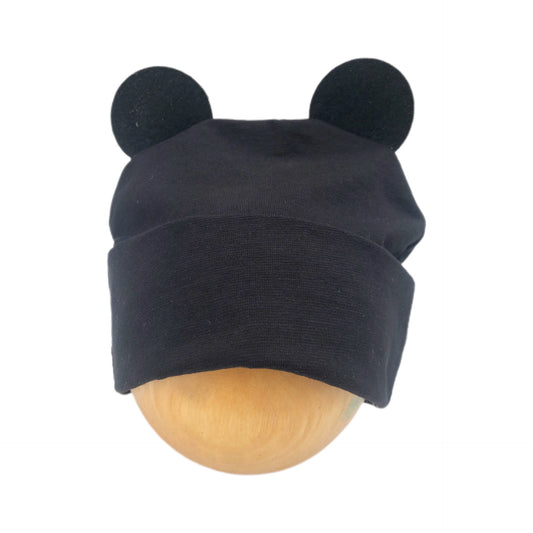 Baby Boy Black Hat. Custom inscription as an option