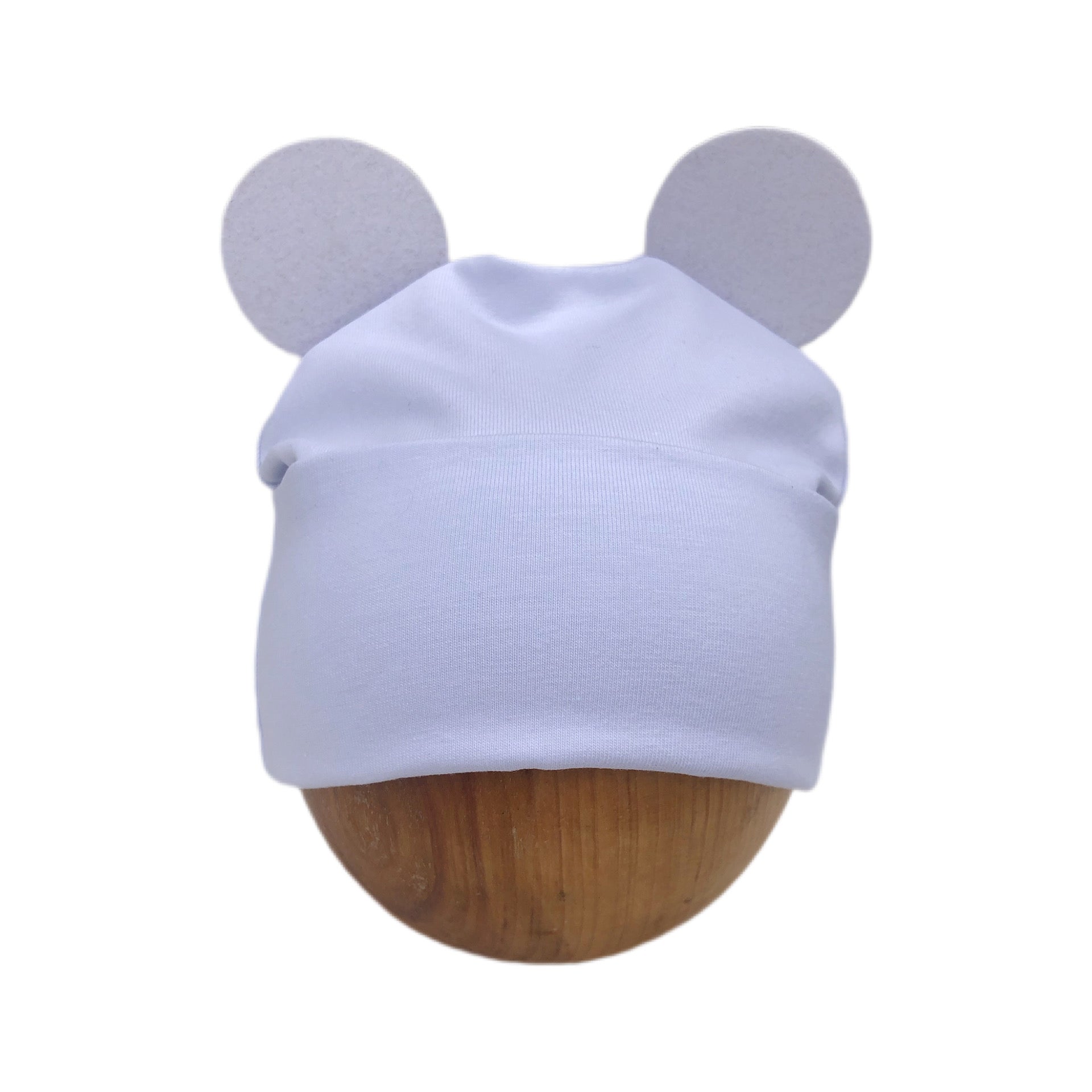 Baby Boy White Hat. Custom inscription as an option