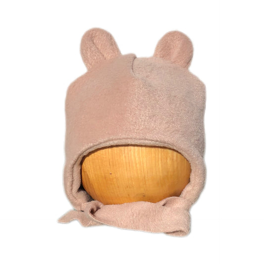 Spring Autumn Baby Fleece Hat Beige