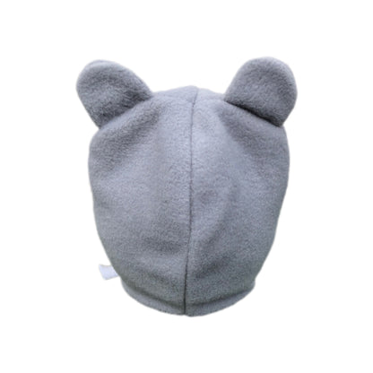 Spring Autumn Baby Fleece Hat Grey