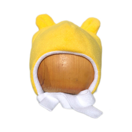 Spring Autumn Baby Fleece Hat Yellow